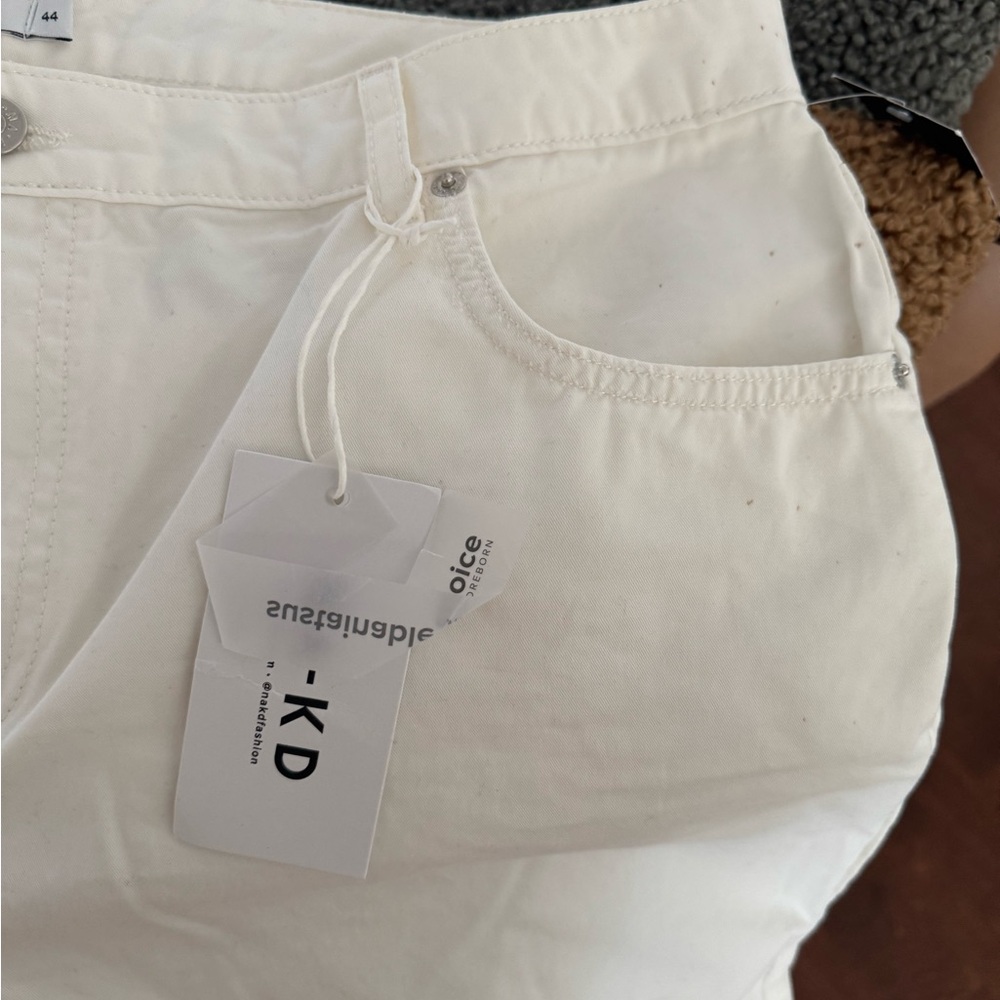 Straight leg Trousers size EU 44 Off White - Picture 7 of 9